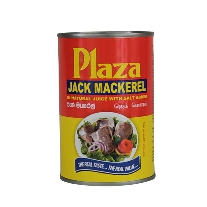 Plaza Jack Mackerel in Natural Juice with Salt Added – 425g