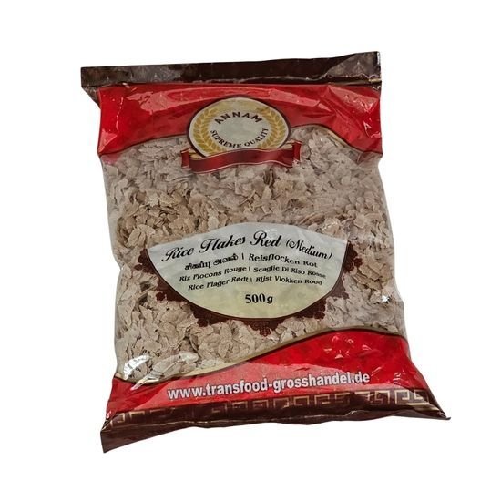 Annam Rice Flakes Red (Medium) 500g