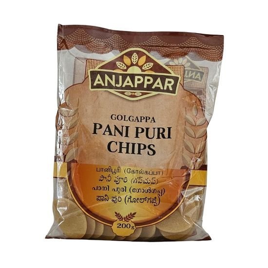 Anjappar Pani Puri Chips 200g