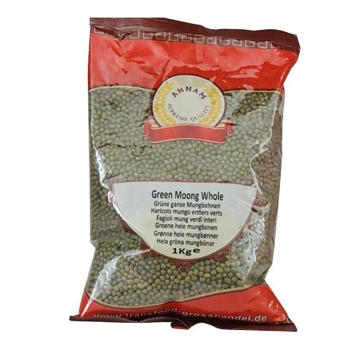 Annam Green Moong Whole 1kg