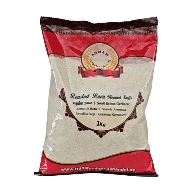 Annam Roasted Rava (Roasted Sooji) – 1kg