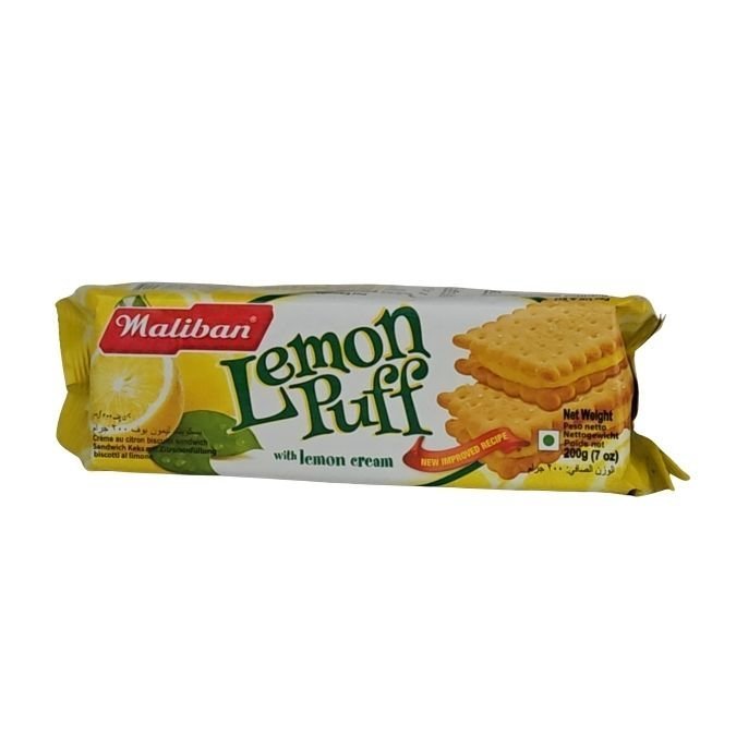 Maliban Lemon Puff Biscuits 200g